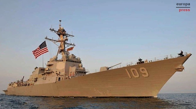 Dos naves de la Armada de EE.UU. colisionaron durante maniobras en aguas sudamericanas