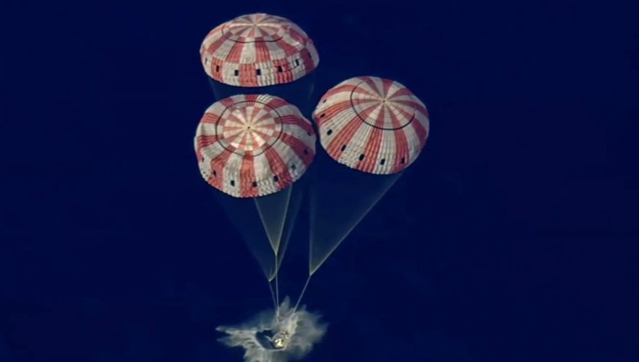 Tripulación de Artemis II completa la peligrosa maniobra de reingreso a la Tierra y ameriza en el Pacífico