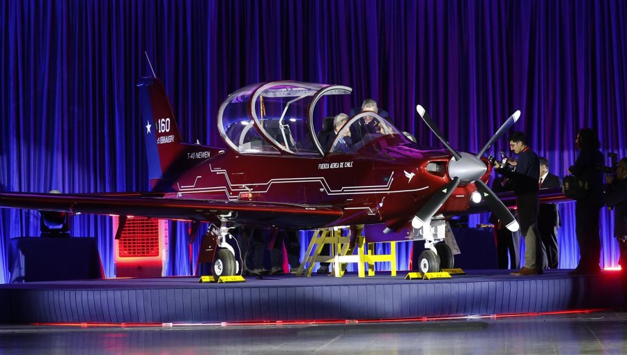 T-40 Newen: Presentan el nuevo avión de instrucción desarrollado en Chile por la Empresa Nacional de Aeronáutica