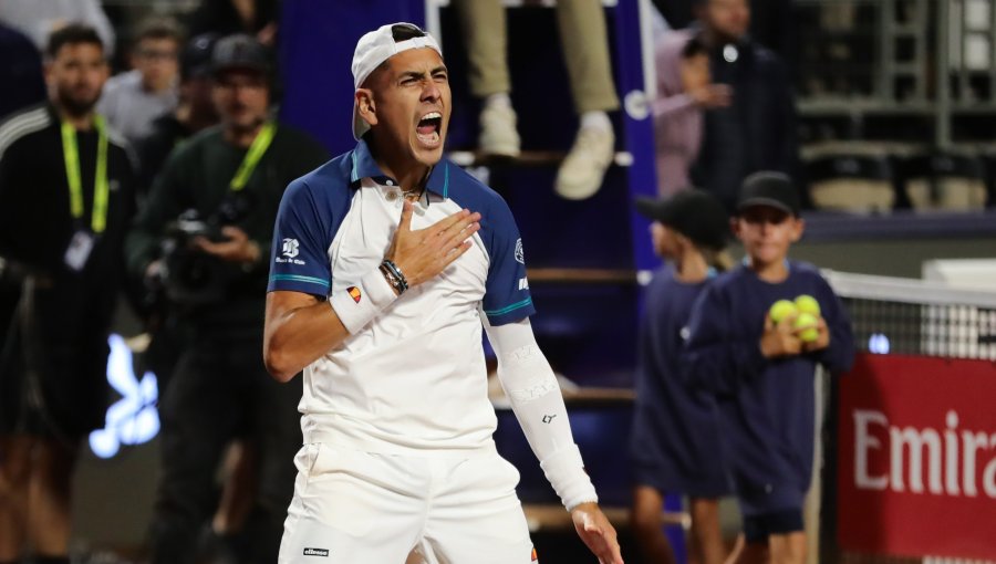 Alejandro Tabilo debutó con sólido triunfo y avanzó a la segunda ronda del Masters 1.000 de Madrid