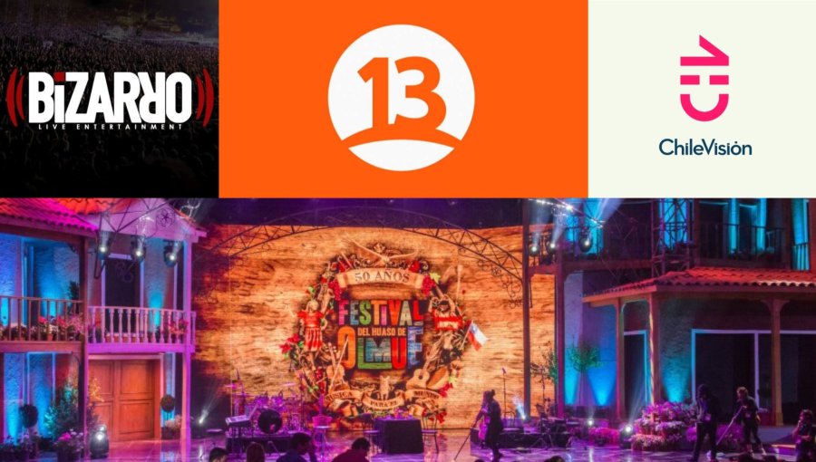 Canal 13 interpone demanda por ilegalidad tras adjudicación del Festival del Huaso de Olmué a Chilevisión y la productora Bizarro