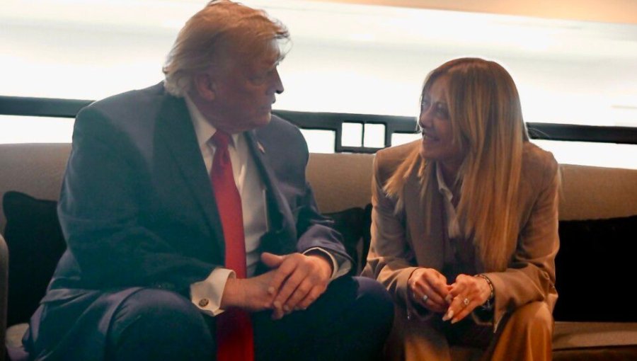 Dichos de Trump por fotografía con Meloni en el G7 desatan tensión y suspenden viaje diplomático de Italia