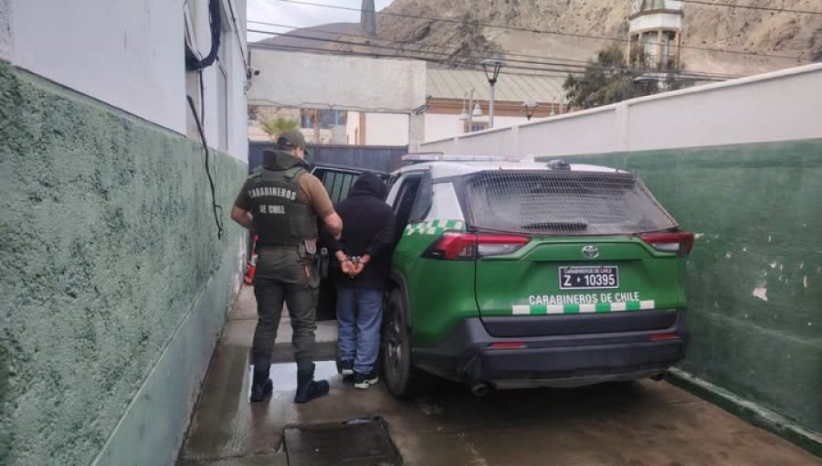 Detienen a sujeto acusado de robar cartera con más de $700 mil a adulta mayor de 90 años en Chañaral