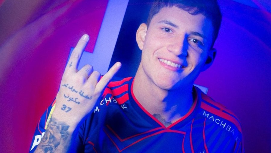 Universidad de Chile oficializa al argentino Gonzalo Reyna como su primer refuerzo