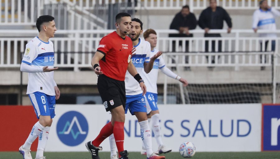 La UC alista reclamo formal por arbitraje de Manuel Vergara en duelo contra San Luis de Quillota en Copa Chile