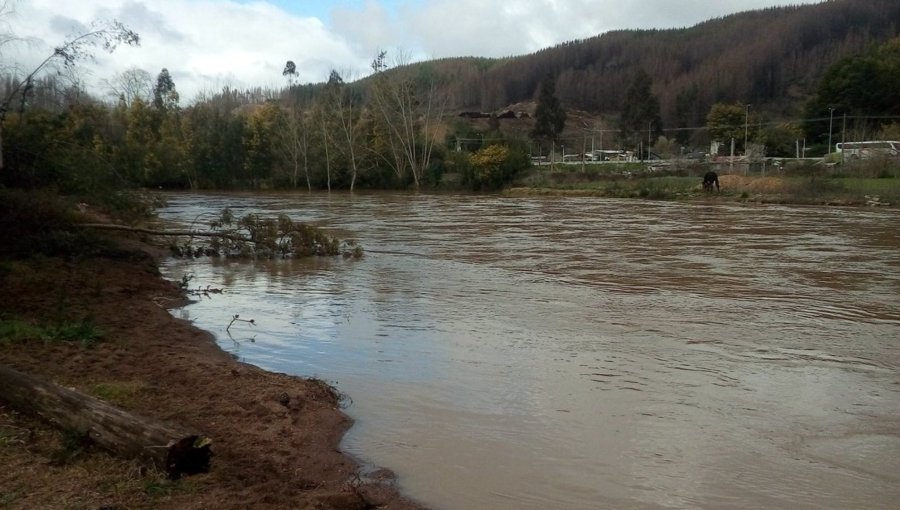 Declaran Alerta Roja para la comuna de Concepción por aumento de caudal del río Andalién