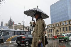 Sistemas frontales se debilitaron y darán una pausa a las lluvias en la zona costera de la región de Valparaíso los días jueves y viernes