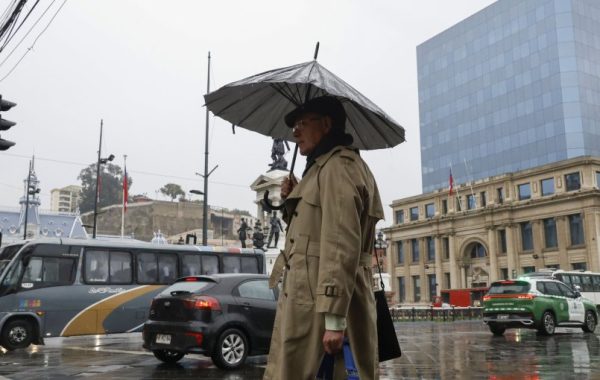 Sistemas frontales se debilitaron y darán una pausa a las lluvias en la zona costera de la región de Valparaíso los días jueves y viernes