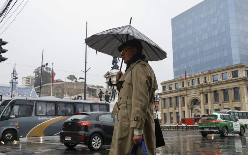 Sistemas frontales se debilitaron y darán una pausa a las lluvias en la zona costera de la región de Valparaíso los días jueves y viernes