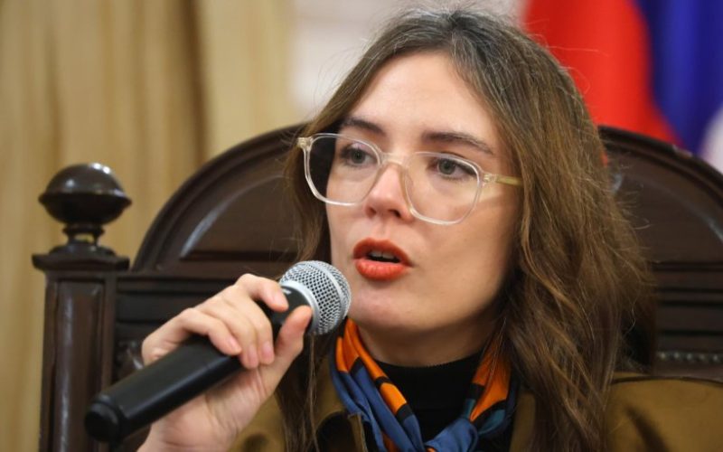 Camila Vallejo arremete contra reforma de seguridad: “Es una especie de régimen autoritario”