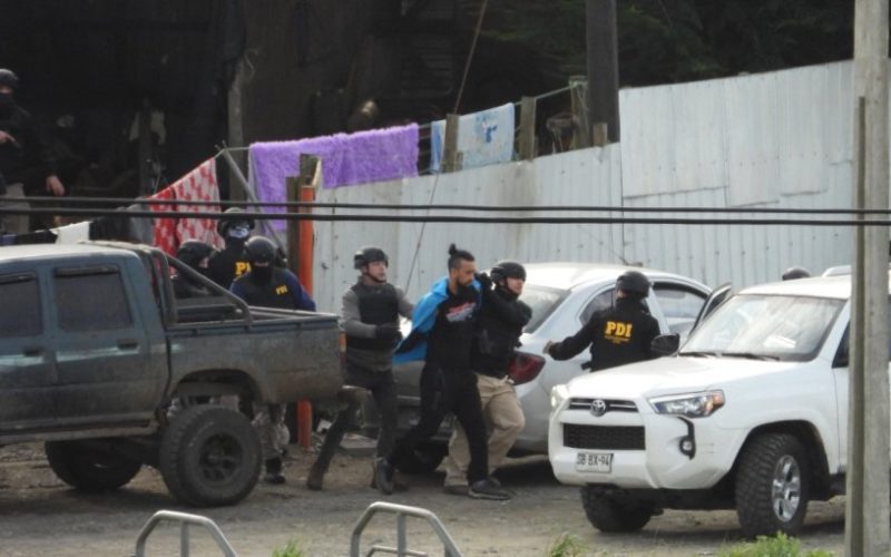 Detienen en Tirúa a miembro de la WAM que se mantenía prófugo por homicidio de comunero en Carahue el 2022