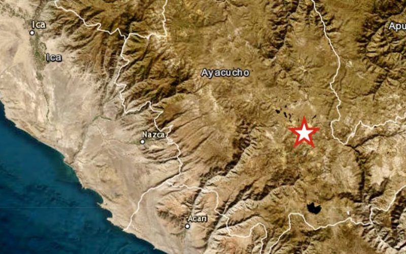 Terremoto de magnitud 7,2 sacude a la región de Ayacucho en Perú: SHOA descarta riesgo de tsunami en las costas de Chile