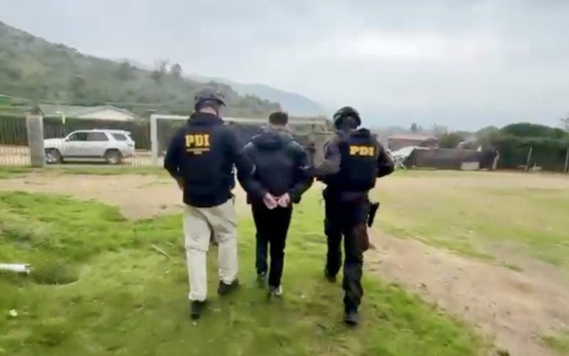 En la región Metropolitana capturan a delincuente vinculado a violento robo donde un niño de 7 años resultó baleado en La Cruz