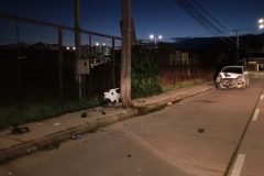 Accidente vehicular deja sin suministro eléctrico a 207 clientes en Quillota