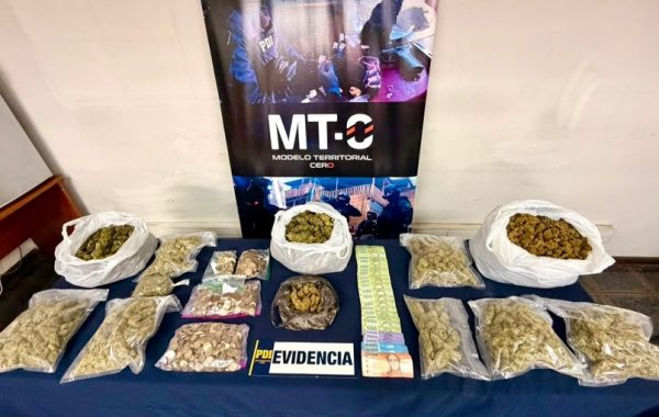 Capturan a banda con marihuana avaluada en más de $33 millones en Maipú