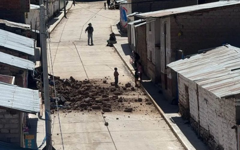 Terremoto de magnitud 7,2 en Perú provocó daños en viviendas, colegios y centros de salud