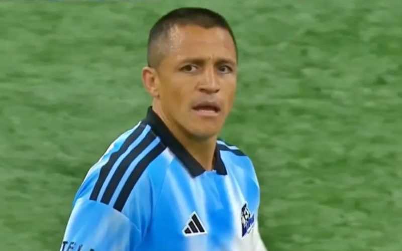 Alexis Sánchez lamentó un gol anulado en empate del Montreal por el Campeonato Canadiense