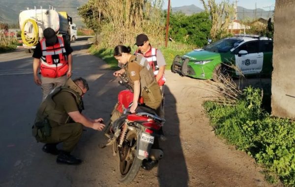 Retiran de circulación motocicleta que transitaba sin su documentación en Nogales