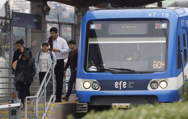 Robo de cables en catenaria obligó a reducir la frecuencia del Tren Limache-Puerto