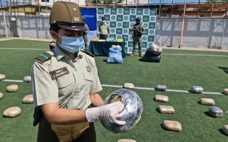 Desarticulan red criminal multinacional en el norte: operativo deja 13 detenidos y más de 300 kilos de droga incautados