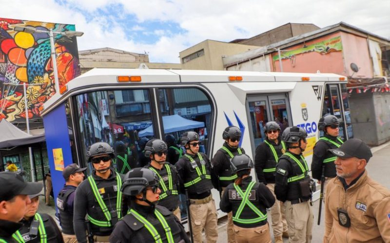 Instalan modernos módulos y puestos de mando donados desde China para reforzar la seguridad en Barrio Meiggs y Plaza de Armas
