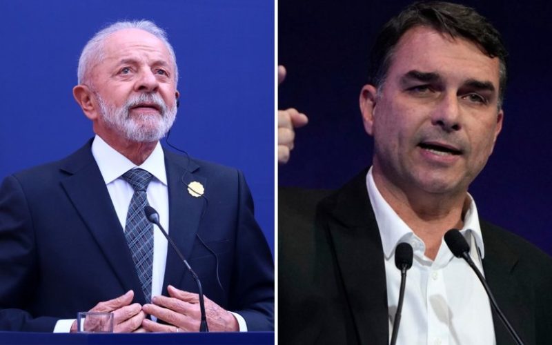 Lula lidera la carrera presidencial en Brasil pero avizora un estrecho empate técnico con Flávio Bolsonaro en segunda vuelta