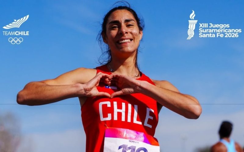 Valentina Barrientos le da un nuevo oro a Chile en los 800 metros de los Juegos Suramericanos 2026