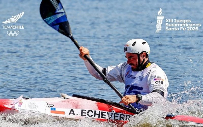 ¡Oro 36 para el Team Chile! Andraz Echeverría se corona campeón en el kayak slalom paralelo de los Juegos Suramericanos 2026