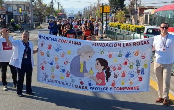 Casablanca y Quillota se movilizaron en emotiva "Marcha con Alma 2026" por los derechos de las personas mayores