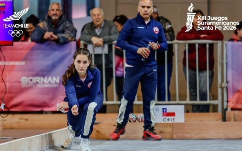 Las bochas le brindan otras dos medallas de oro al Team Chile en los Juegos Suramericanos