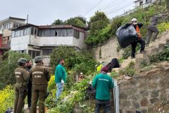 Cartagena despliega operativo para recuperar espacio público en el sector El Atún