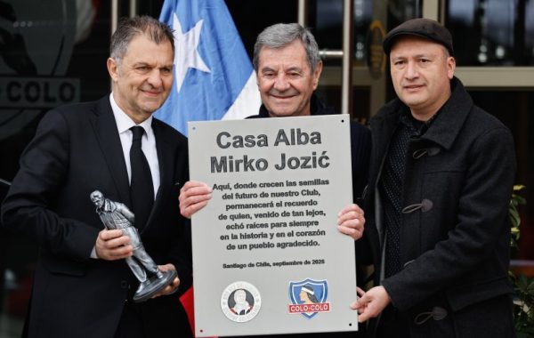 "En homenaje a quien lideró la gloria eterna": Colo-Colo bautizó la Casa Alba en honor a Mirko Jozic