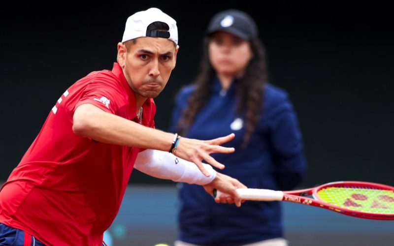 Alejandro Tabilo se medirá ante Adrian Mannarino en su debut en el ATP de Chengdú