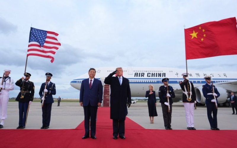 Xi Jinping llega a Estados Unidos y llama a Donald Trump a mantener una relación con China "como socios y no como adversarios"