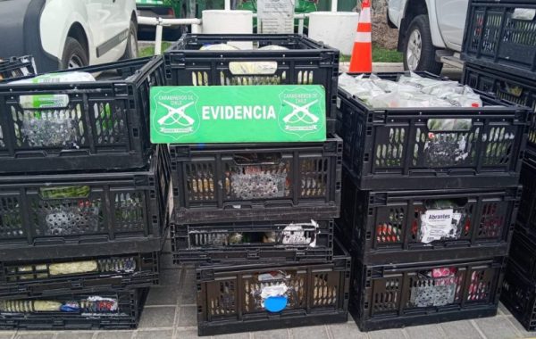 Encerrona a conductor de camión termina con ocho detenidos y recuperación de carga en San Bernardo