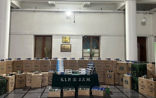 Carabineros incauta casi 4 mil cartones de cigarrillos de contrabando en Conchalí