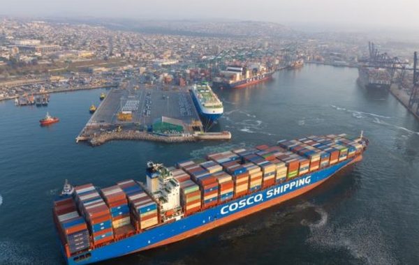 Puertos chilenos movilizaron 57,7 millones de toneladas en el primer semestre del 2026 con San Antonio a la cabeza