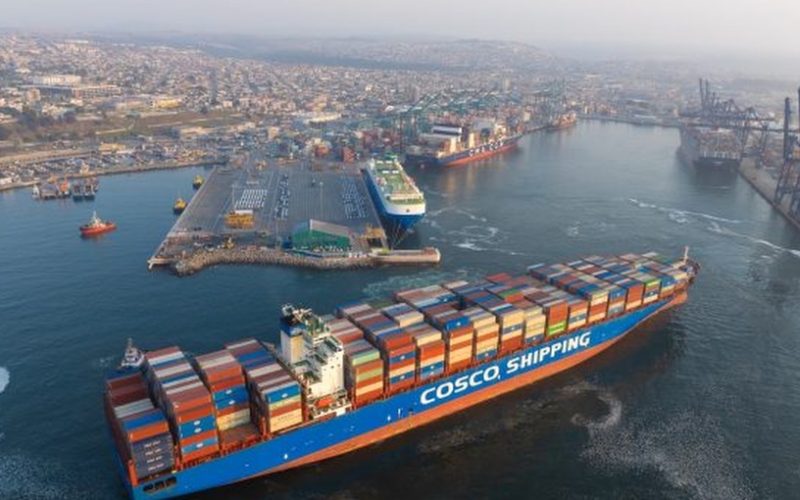Puertos chilenos movilizaron 57,7 millones de toneladas en el primer semestre del 2026 con San Antonio a la cabeza