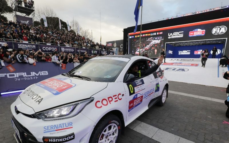 Piloto francés gana la undécima etapa del Rally Chile Biobío y acecha al líder Solberg