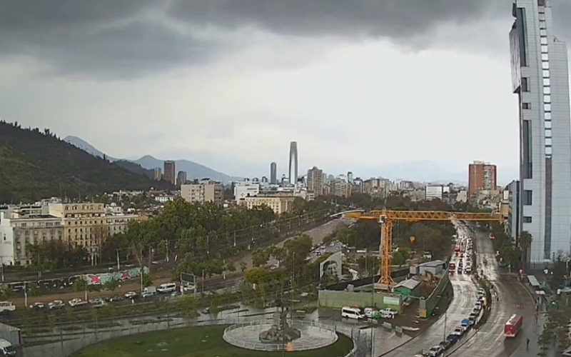 Lluvia, granizos y tormentas eléctricas se registraron en distintos puntos de la región de Metropolitana