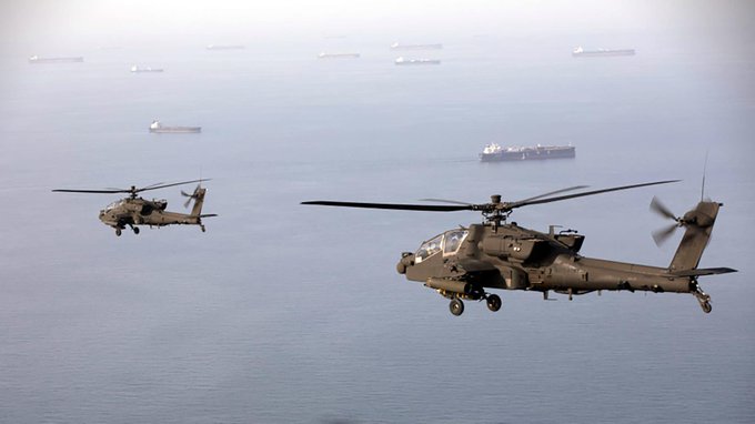EE.UU. desmiente que helicóptero militar haya caído en el mar Rojo y afirma que todas sus aeronaves "están a salvo"