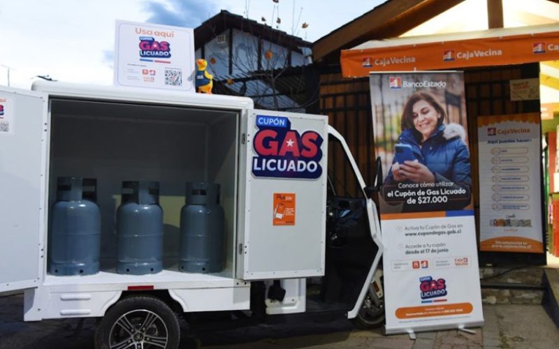 BancoEstado reporta que cerca de 5 millones de personas canjearon el Cupón de Gas Licuado
