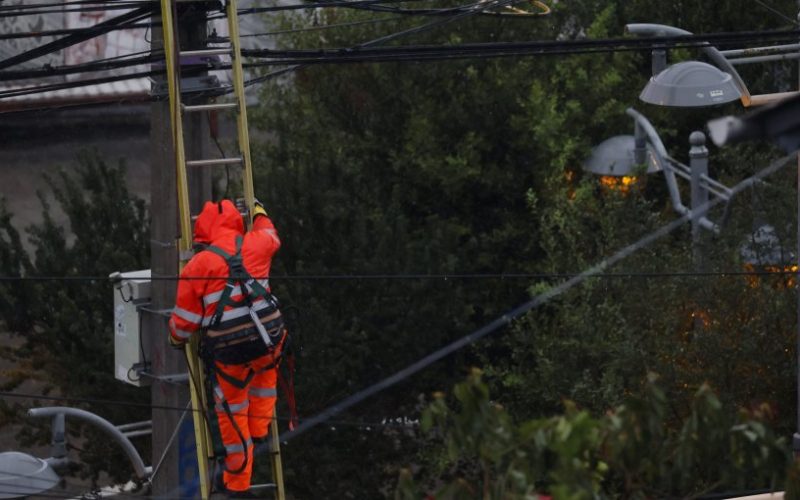 Olmué, Panquehue y Quilpué son las comunas más afectadas por los cortes de luz tras el temporal en la región de Valparaíso