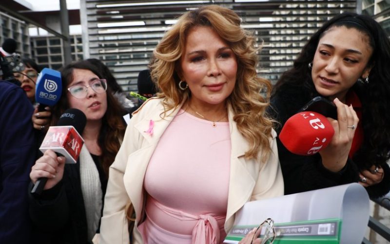 Cathy Barriga vuelve al tribunal para la preparación de su juicio oral por fraude al fisco