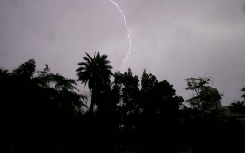 Alerta Temprana Preventiva para la región Metropolitana por probables tormentas eléctricas, granizos y precipitaciones