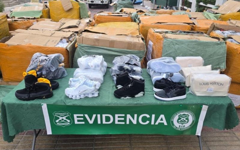 Incautan más de $1.000 millones en productos falsificados y detienen a dos personas en Chañaral