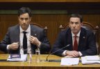 Fiscalía Centro Norte revisará denuncia contra ministro Rabat y subsecretario Silva por rebajas de condenas