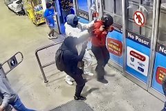 Difunden imágenes del violento turbazo a supermercado del cerro Rodelillo de Valparaíso