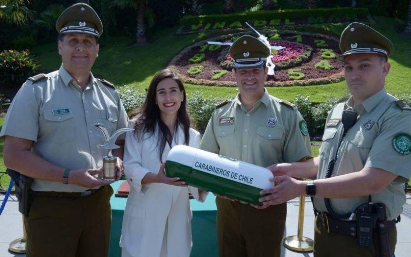 Gaviota de Plata del Festival de Viña del Mar será guardada en cápsula del tiempo de Carabineros rumbo al 2127