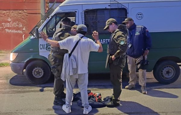 "Ronda Impacto" en Villa Alemana deja ocho detenidos y cinco vehículos incautados